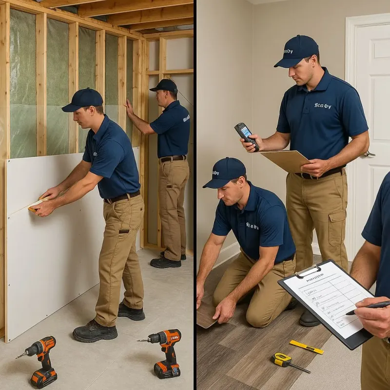 Repairs and Reconstruction process in Scaggsville, MD